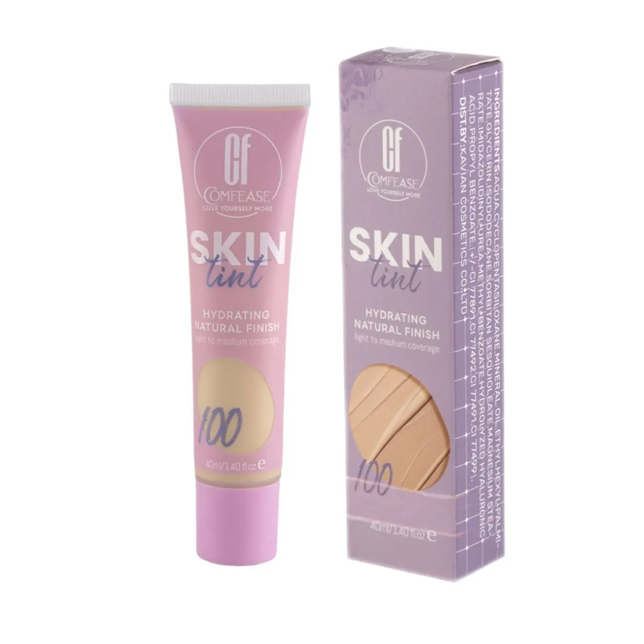 کرم پودر کامفیز مدل Skin Tint حجم 40 میلی لیتر